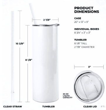 CANDY HEARTS TUMBLER