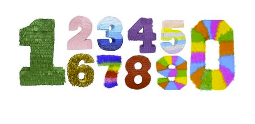 Number Pinatas